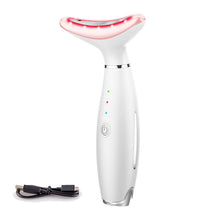 Load image into Gallery viewer, Neck Anti Wrinkle Face Lifting Beauty Device LED Photon Treatment Skin Care EMS Tighten Massager Reduce Double Chin Wrinkle Removal
