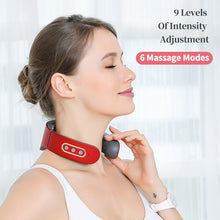 Load image into Gallery viewer, Smart Electric Neck Massager Wireless Shoulder Body Massager 6 Modes Treatment Pulse Pain Relief Health Care Tool Machine

