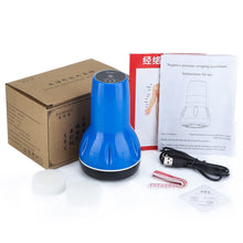 Load image into Gallery viewer, Electric Guasha Massager Scraping Tool Fat Burner Body Slimming Vacuum Cans Cupping Body Massage Negative Pressure Suction Cups
