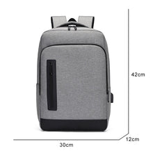 Load image into Gallery viewer, Business Backpacks For Men Multifunctional USB Charging Bag Waterproof Nylon Rucksack Male Urban Casual Laptop Bagpack

