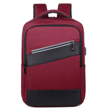 Load image into Gallery viewer, Backpack For Men Multifunctional Man's Business Bag USB Charging Waterproof Rucksack Male For Laptop Trolley Strap Design
