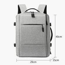 Load image into Gallery viewer, Men's Backpack Multifunctional Waterproof Bags USB Charging Laptop Rucksack Male Business Casual Bagpack Extensible Design
