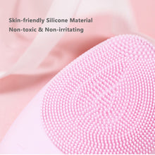 Load image into Gallery viewer, Mini Electric Facial Cleansing Brush Sonic Face Cleaner Deep Pore Cleaning Skin Massager Face Cleansing Brush Device

