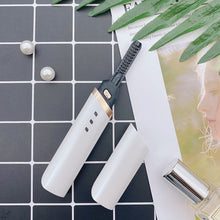 Load image into Gallery viewer, Electric Heated Eyelash Curler Portable Pen 40s Quick Heating USB Rechargeable Long Lasting Natural Eyelash Curler Makeup Tools
