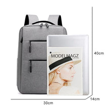 Load image into Gallery viewer, Backpack For Men Multifunctional Luxury Convenient Bag For Laptop 13.3 Inch Casual Gray Business Waterproof Designer Backbags

