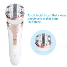 Load image into Gallery viewer, 4 IN 1 Painless Epilator Depilator For Lady Full Body Electric Hair Removal Shaver Foot File Callus Remover
