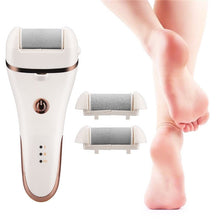 Load image into Gallery viewer, Electric Pedicure Tools USB Rechargeable Foot Care Heel File Grinding Dead Skin Callus Remover Feet Cleaner Pedicure Machine (White)
