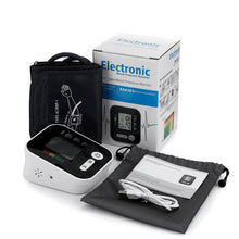 Load image into Gallery viewer, Automatic Digital Wrist Blood Pressure Monitor Sphygmomanometer Tonometer Tensiometer Heart Rate Pulse Meter BP Monitor
