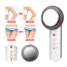 Load image into Gallery viewer, 3 In 1 Ultrasonic Far Infrared EMS Facial Body Slimming Massager Skin Care Weight Loss Muscular Massage Firming Beauty Machine
