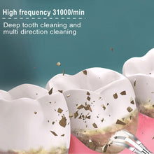 Load image into Gallery viewer, 2 in 1 Sonic Dental Scaler Electric Toothbrush USB Rechargeable Tooth Calculus Remover Teeth Whiten Stains Tartar Cleaner
