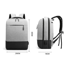 Load image into Gallery viewer, Men's Business Backpack New Multifunctional Luxury Urban Bag USB Charging Waterproof Nylon Bag For Laptop 13.3 Inch Rucksack
