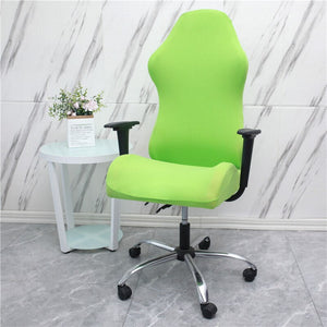 Gaming Chair Covers Computer Desk Chair Slipcover Office Game Reclining Racing Stretch High Back Gamer Swivel Chairs Protector