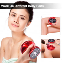 Load image into Gallery viewer, Electric Vacuum Cupping Body Massager Suction Scraping Cup Fat Removal Acupoint Detoxifies Guasha Massage Intensity 9 Levels
