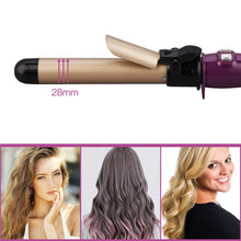 Load image into Gallery viewer, 28mm Automatic Rotating Hair Curler Household Travel Ceramic Curling Iron For The Lazy Fast Heating Auto Hair Styling Tools
