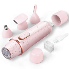 Load image into Gallery viewer, 4 in 1 Electric Shaver For Women Hair Removal Rechargeable Trimmer For Women's Razor Leg Armpit Beauty Appliances Hair Remove
