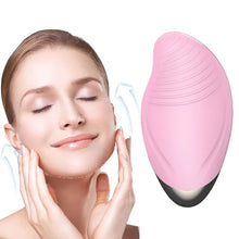 Load image into Gallery viewer, Electric Face Cleanser Silicond Face Cleansing Brush Electric Facial Cleanser Cleansing Skin Deep Washing Massage Brush
