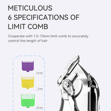 Load image into Gallery viewer, Professional Barber Electric Metal Housing Hair Clipper Rechargeable Hair Trimmer For Men Beard Hair Cutter Machine
