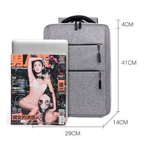 Load image into Gallery viewer, Business Man Backpack Waterproof Oxford Cloth Bag Multifunctional USB Charging Rucksack Male Large Capacity Laptop Bagpack
