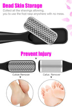 Load image into Gallery viewer, Pedicure Kit 23 in 1 Black Stainless Steel Professional Pedicure Tools Set Foot Rasp Peel Callus Dead Skin Remover Foot Care
