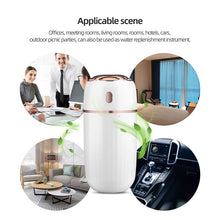 Load image into Gallery viewer, 30Ml Wireless Aromatherapy Humidifier Essential Aroma Oil Diffuser Ultrasonic Air Humidifier USB Mini Mist Maker LED Light
