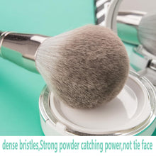 Load image into Gallery viewer, 14pcs Green Makeup Brushes Set Beauty Foundation Powder Blush Sculpting Brush Eyeshadow Blooming Nasal Cosmetic

