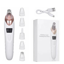 Load image into Gallery viewer, Electric Facial Blackhead Remover Vacuum Acne Spots Pore Black Dot Cleaner Pimple Remover Face Deep Cleaning Machine Beauty Tool
