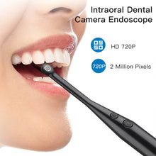 Load image into Gallery viewer, Intraoral Dental Camera Endoscope 720P HD Oral Dental Camera Adjustable 6 LED Light IP67 USB Tooth Camera for PC Laptop Computer
