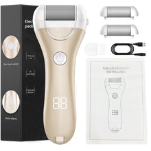 Load image into Gallery viewer, Charged Electric Foot File for Heels Grinding Pedicure Tools Professional Foot Care Tool Dead Hard Skin Callus Remover Effective
