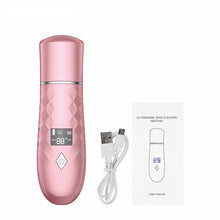 Load image into Gallery viewer, Ultrasonic Skin Scrubber Warmer Facial Cleanser Dirt Blackhead Removal Reduce Wrinkle Spot Face Whitening Lifting Machine
