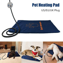 Load image into Gallery viewer, 45×60cm Pet Electric Heating Pad Blanket Pet Dog Cat Winter Warmer Pad Waterproof Adjustable Temperature Dog Mats
