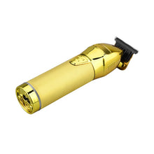 Load image into Gallery viewer, Electric Hair Trimmer Men's Haircut Clippers USB Rechargeable Blade Razor Powerful Beard Shaver Cordless Trimmer Cutting Machine (Gold)
