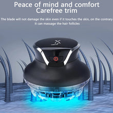Load image into Gallery viewer, Automatic Hair Trimmer 360 Rotating Hair Clipper LED Display Portable Shaved Head Artifact UFO Flying Saucer Cutter Head
