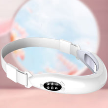 Load image into Gallery viewer, EMS Facial Massager V-Line Lift Up Belt Double Chin Reducer Machine LED Face Slimming Vibration Massage Cellulite Jaw Device
