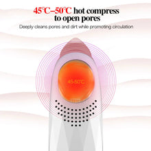 Load image into Gallery viewer, Vacuum Cleaner Blackhead Remover Heatable with Base Photon Rejuvenation Facial Cleaner Acne Pore Extractor Skin Tool
