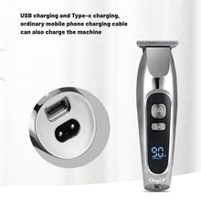 Load image into Gallery viewer, Hair cutting machine Hair Clipper Electric Hair Trimmer LED Display USB Rechargeable trimmer for men barber Clipper hair
