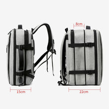 Load image into Gallery viewer, Men's Backpack Multifunctional Waterproof Bags USB Charging Laptop Rucksack Male Business Casual Bagpack Extensible Design
