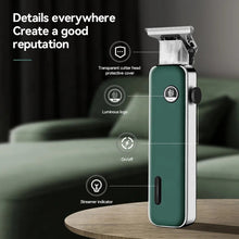 Load image into Gallery viewer, Professional Barber Hair Trimmer T-blade Dry-shaving and Fading Hair Clipper All-around Outlining Close-cutting Machine
