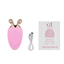 Load image into Gallery viewer, Massager For Face Electric Facial Cleansing Brush Make Up Remover Brush Ultrasonic Facial Deep Cleaning Brushes
