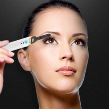 Load image into Gallery viewer, Electric Heated Eyelash Curler Portable Pen 40s Quick Heating USB Rechargeable Long Lasting Natural Eyelash Curler Makeup Tools
