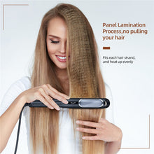 Load image into Gallery viewer, Automatic Rotating Hair Curler Professional Corrugated Waves Fast Heater Curling Irons Hair Crimper Fluffy Hair Styling Tools (Black)
