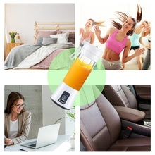 Load image into Gallery viewer, Portable Mixer USB Electric Fruit Juicer Handheld Smoothie Maker Blender Stirring Rechargeable Mini Food Processor Juice Cup

