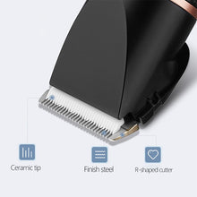 Load image into Gallery viewer, Portable Electric Hair Clipper Rechargeable Trimmer Titanium Ceramic Blade Salon Men Hair Cutting Barber Machine LCD Display
