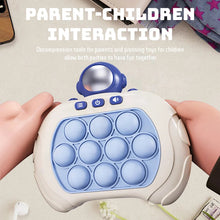 Load image into Gallery viewer, Pop Fidget Game Quick Push Bubble Game Handle Toy Anti-Stress Toys with LED Game Machine Relieve Stress Toys for Boys Girls Gift
