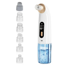 Load image into Gallery viewer, Electric Small Bubble Blackhead Remover USB Water Cycle Pore Acne Pimple Removal Vacuum Suction Facial Nose Cleaner Tool
