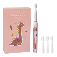 Load image into Gallery viewer, Child Toothbrush Children Sonic Electric Tooth Brush Children's Teeth Cleaning Kids Toothbrushes for Children Cartoon with Heads
