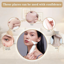 Load image into Gallery viewer, Neck Facial Massager Face Sculpting Tool with Rechargeable Base Microcurrent Beauty Device 7 Color LED Vibration for Skin Care

