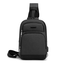 Load image into Gallery viewer, Business Crossbody Bags For Men Multi-function Waterproof Bag Male Large Capacity Laptop Chest Bags Portable Travel Unisex Bag
