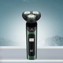 Load image into Gallery viewer, Electric Shavers for Men Portable Power Display 3D Floating Blade Full Body Washable Gifts USB Rechargeable Shaver
