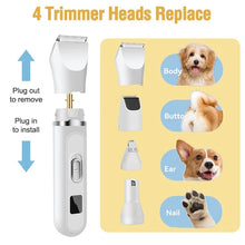 Load image into Gallery viewer, 1 Set Electric Pet Nail Drill Multifunctional Pet Low Noise And Vibration In Use
