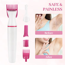 Load image into Gallery viewer, Electric 5 In 1 Hair Removal Shaving Machine Women Mini Trimmer Razor Bikini for Female Face Eyebrow Underarm Clipper Epilator
